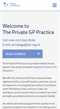 Mobile Screenshot of privategppractice.org.uk